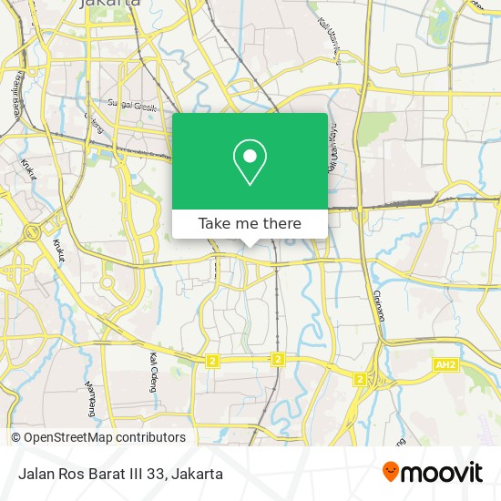 Jalan Ros Barat III 33 map