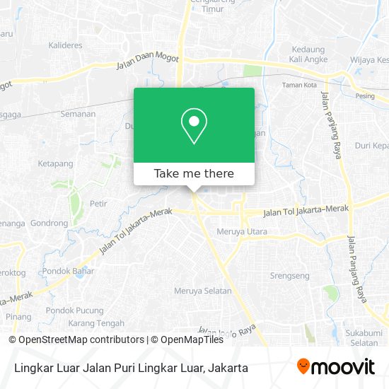 Lingkar Luar Jalan Puri Lingkar Luar map