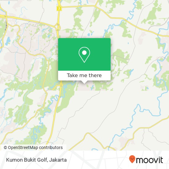 Kumon Bukit Golf map