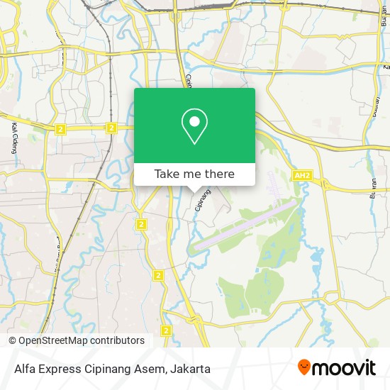 Alfa Express Cipinang Asem map