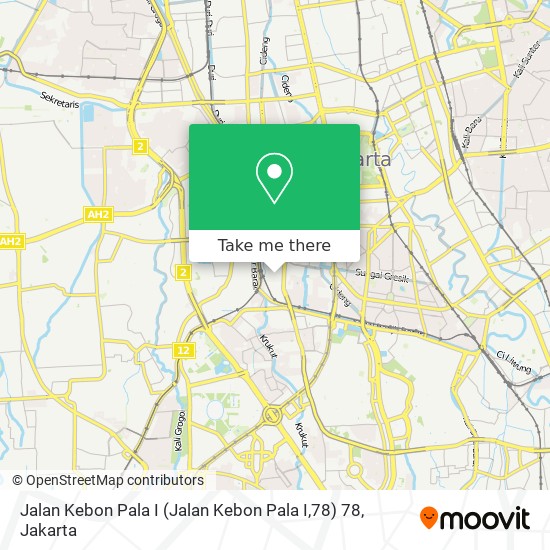 Jalan Kebon Pala I (Jalan Kebon Pala I,78) 78 map