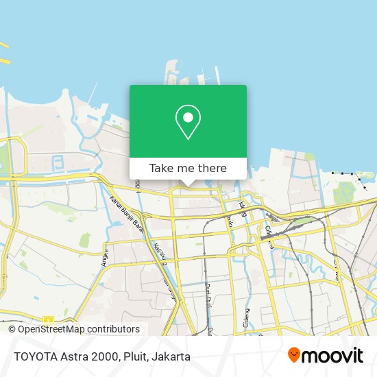 TOYOTA Astra 2000, Pluit map