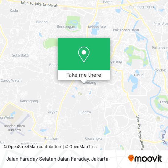 Jalan Faraday Selatan Jalan Faraday map