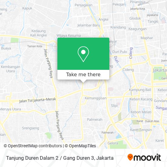 Tanjung Duren Dalam 2 / Gang Duren 3 map