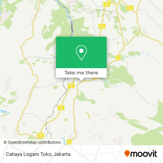 Cahaya Logam Toko map