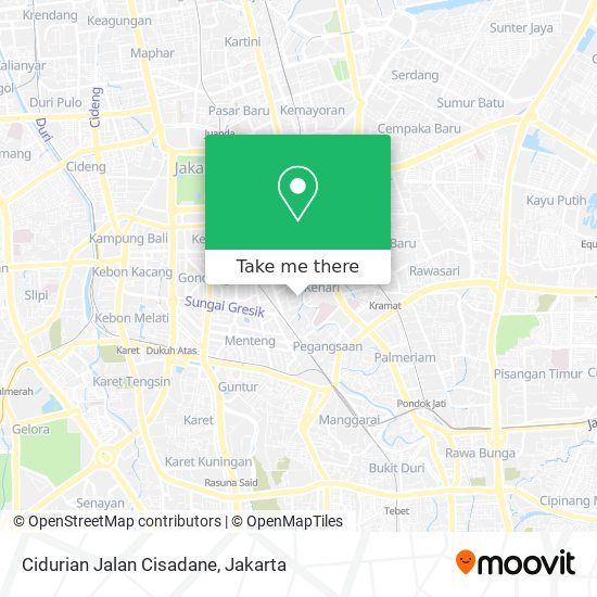 Cidurian Jalan Cisadane map