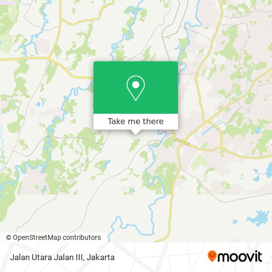 Jalan Utara Jalan III map