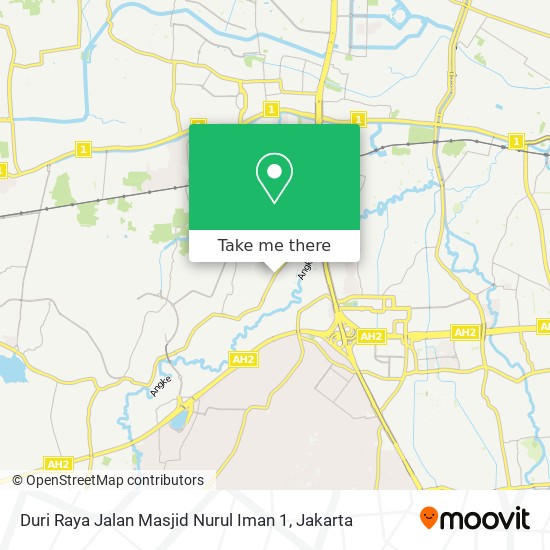 Duri Raya Jalan Masjid Nurul Iman 1 map