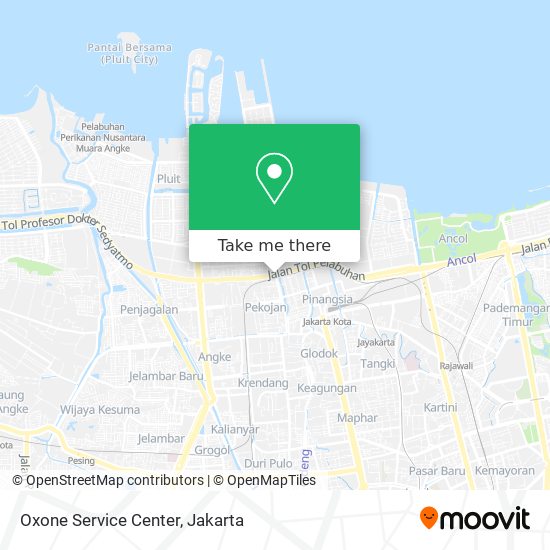 Oxone Service Center map