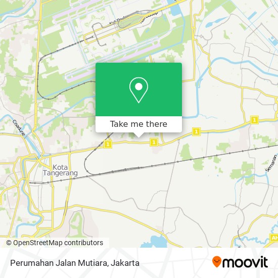 Perumahan Jalan Mutiara map