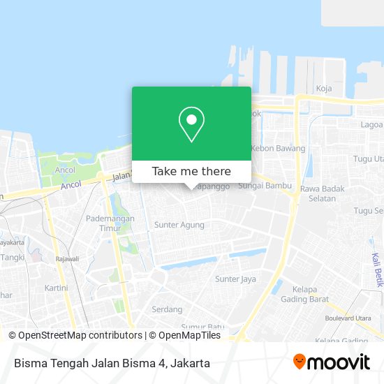 Bisma Tengah Jalan Bisma 4 map