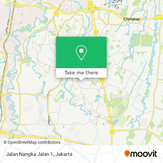 Jalan Nangka Jalan 1 map