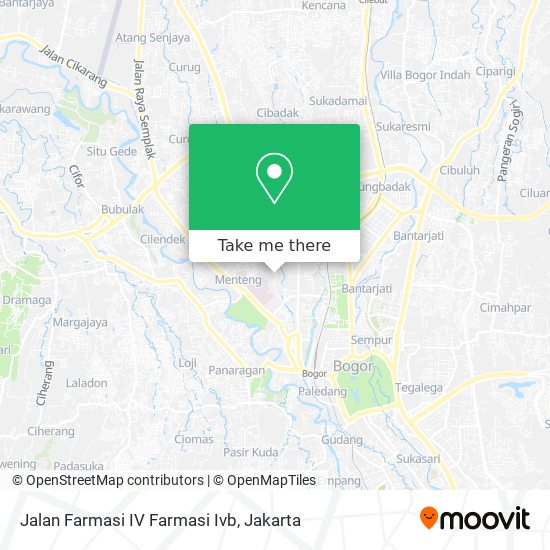 Jalan Farmasi IV Farmasi Ivb map