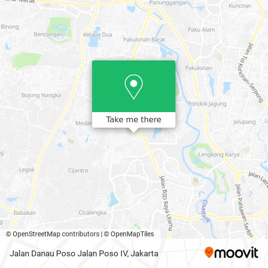 Jalan Danau Poso Jalan Poso IV map