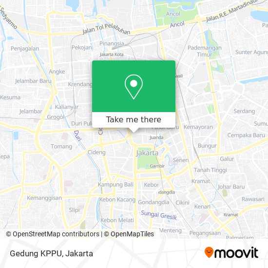 Gedung KPPU map