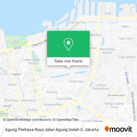 Agung Perkasa Raya Jalan Agung Indah 3 map