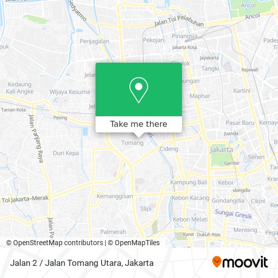 Jalan 2 / Jalan Tomang Utara map