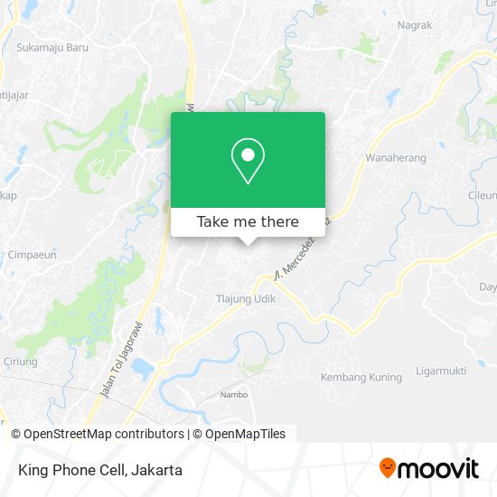 King Phone Cell map