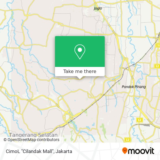 CimoL "Cilandak Mall" map
