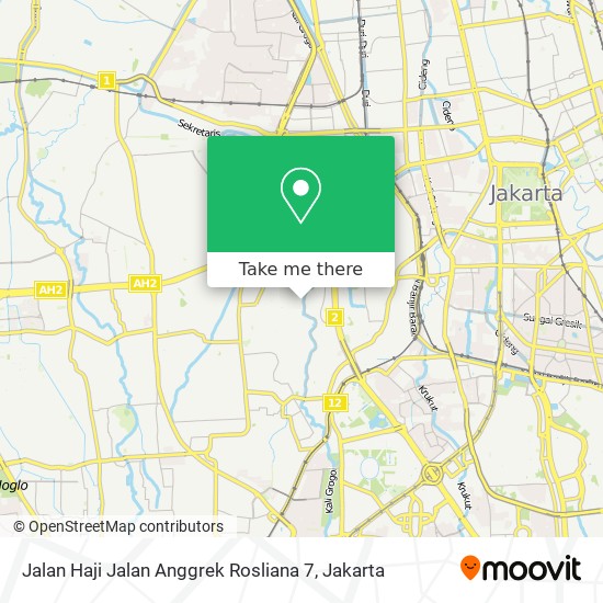 Jalan Haji Jalan Anggrek Rosliana 7 map