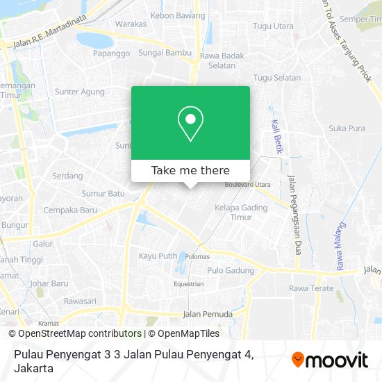 Pulau Penyengat 3 3 Jalan Pulau Penyengat 4 map