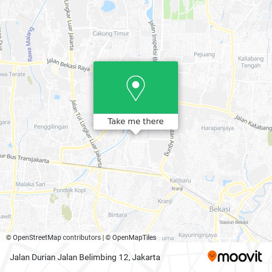 Jalan Durian Jalan Belimbing 12 map