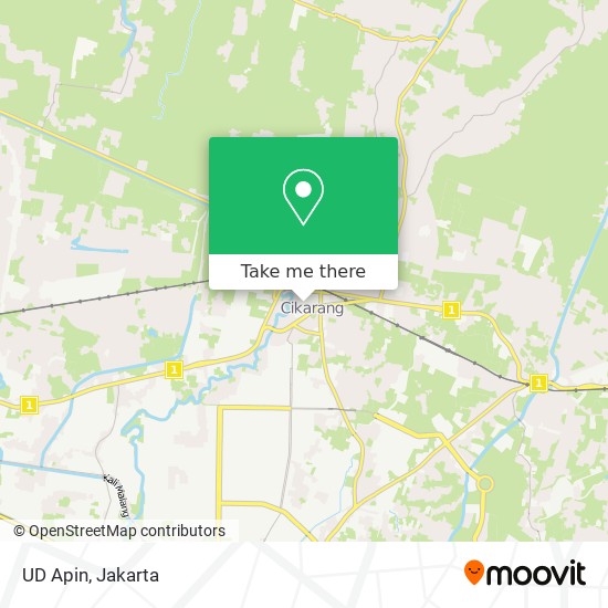 UD Apin map