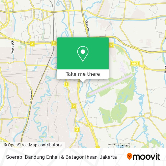 Soerabi Bandung Enhaii & Batagor Ihsan map