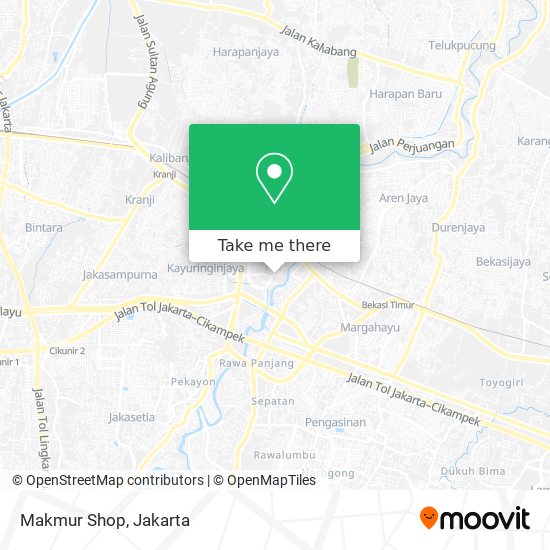 Makmur Shop map