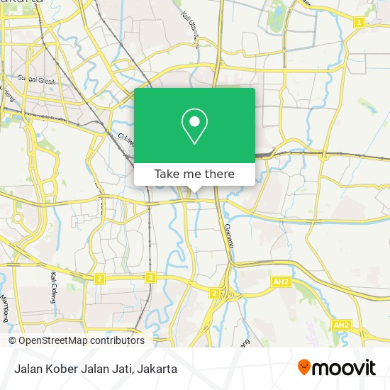 Jalan Kober Jalan Jati map