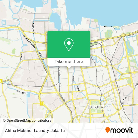 Afifha Makmur Laundry map