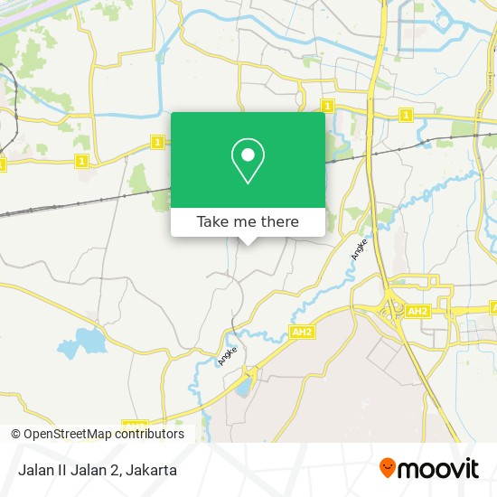 Jalan II Jalan 2 map