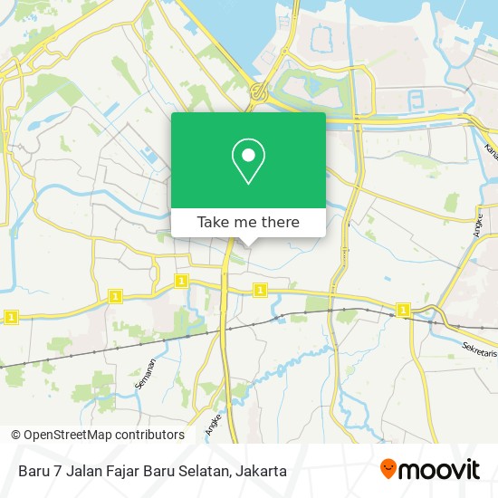 Baru 7 Jalan Fajar Baru Selatan map