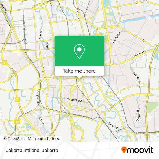 Jakarta Intiland map