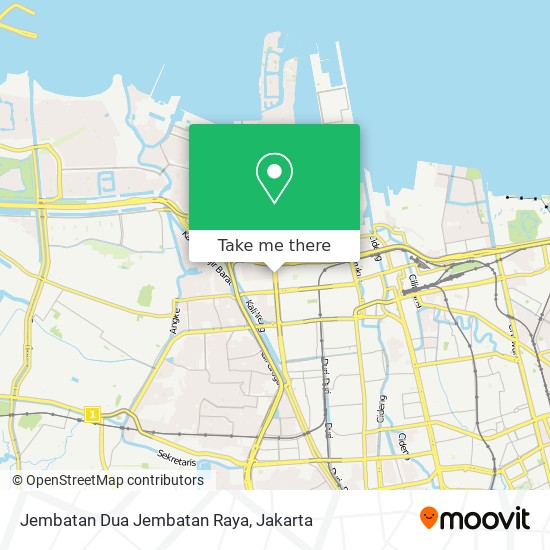 Jembatan Dua Jembatan Raya map