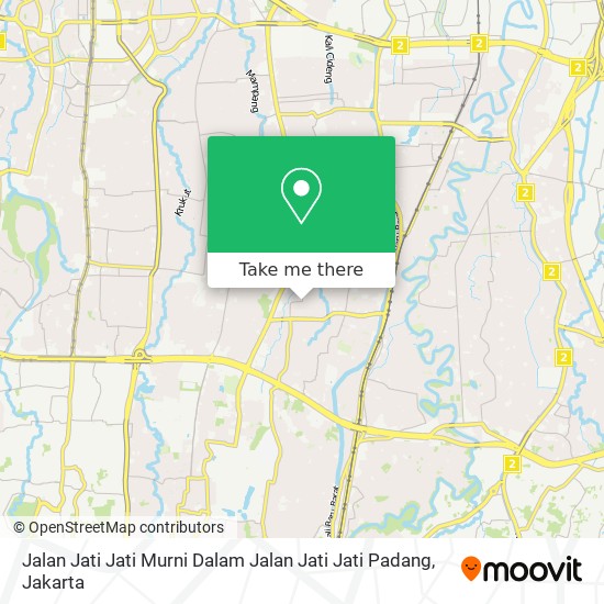 Jalan Jati Jati Murni Dalam Jalan Jati Jati Padang map