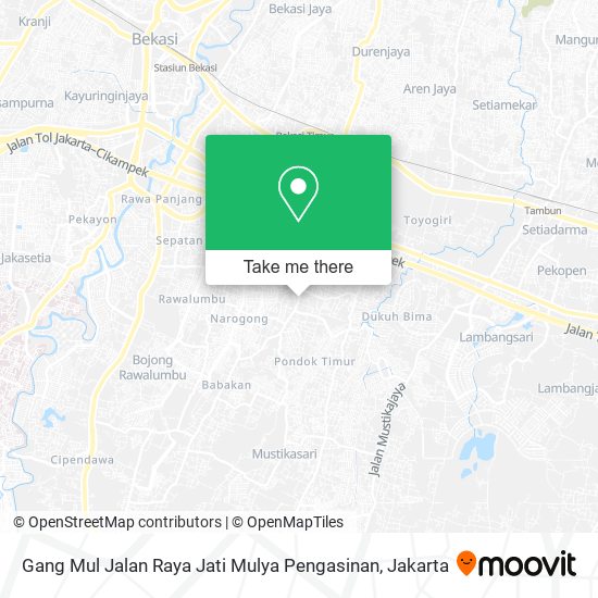 Gang Mul Jalan Raya Jati Mulya Pengasinan map