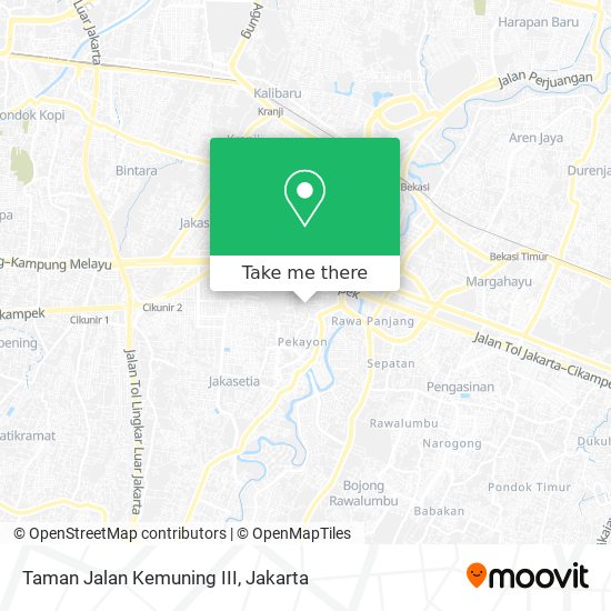 Taman Jalan Kemuning III map