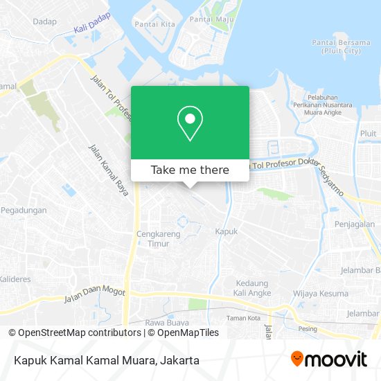 Kapuk Kamal Kamal Muara map