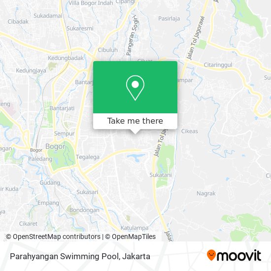 Parahyangan Swimming Pool map