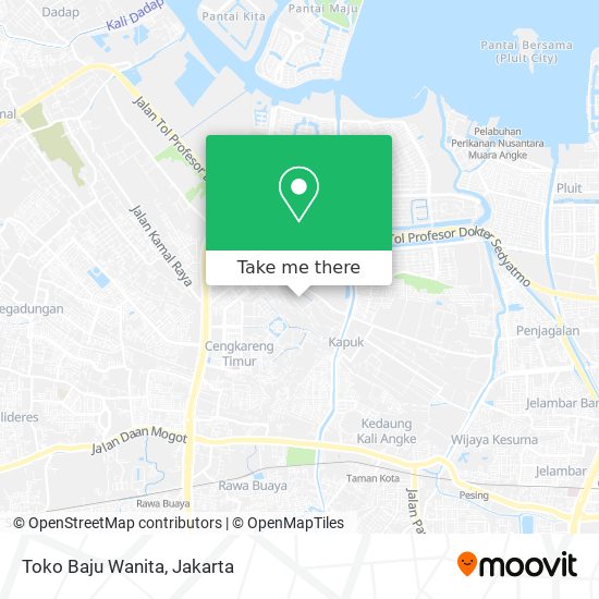 Toko Baju Wanita map