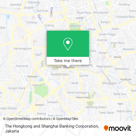 The Hongkong and Shanghai Banking Corporation map
