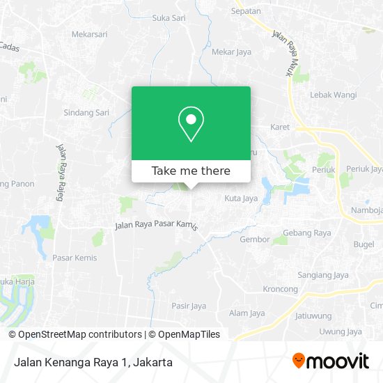 Jalan Kenanga Raya 1 map