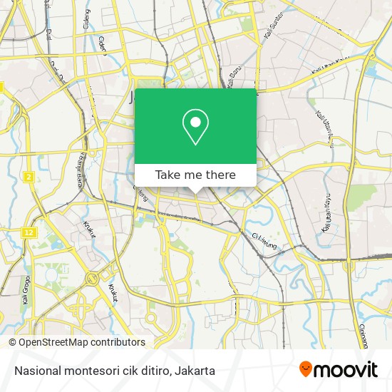 Nasional montesori cik ditiro map