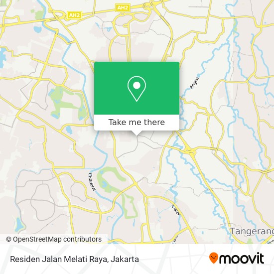 Residen Jalan Melati Raya map