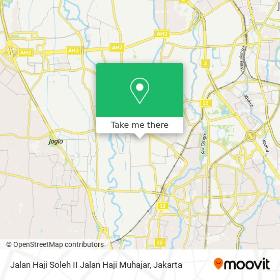 Jalan Haji Soleh II Jalan Haji Muhajar map