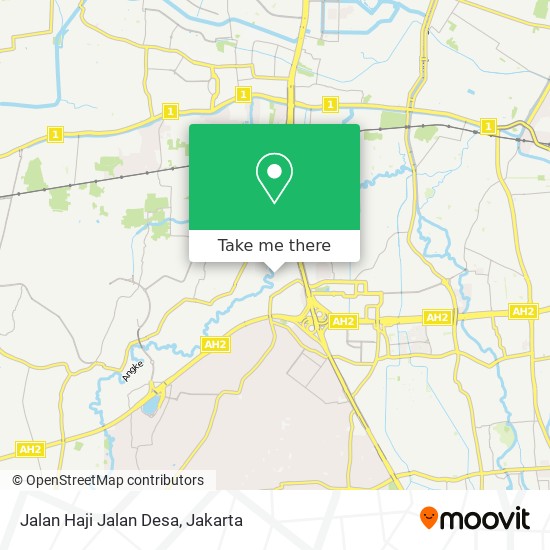 Jalan Haji Jalan Desa map