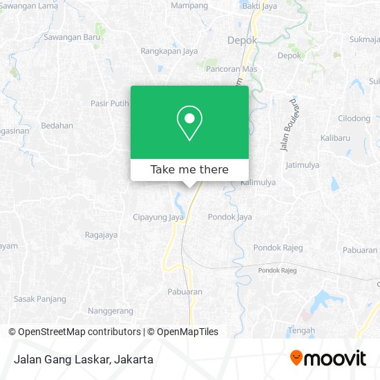 Jalan Gang Laskar map