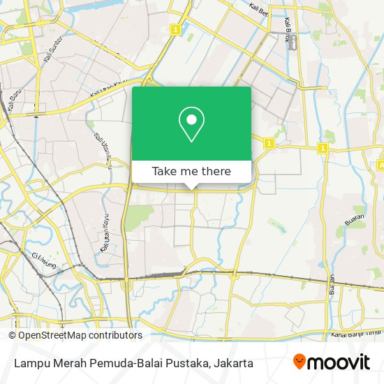 Lampu Merah Pemuda-Balai Pustaka map