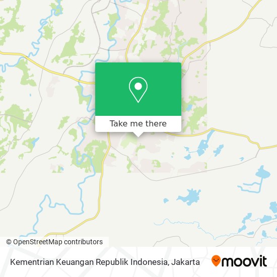 Kementrian Keuangan Republik Indonesia map